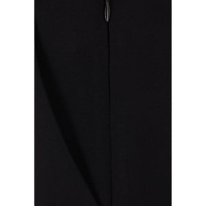 Stretch Wool Straight-Leg Trousers-GIORGIO ARMANI-JOHN JULIA