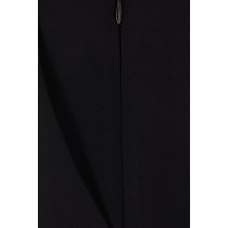 Stretch Wool Straight-Leg Trousers-GIORGIO ARMANI-JOHN JULIA