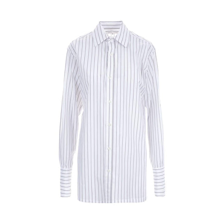 Striped Poplin Regular-fit Shirt-MAISON MARGIELA-JOHN JULIA