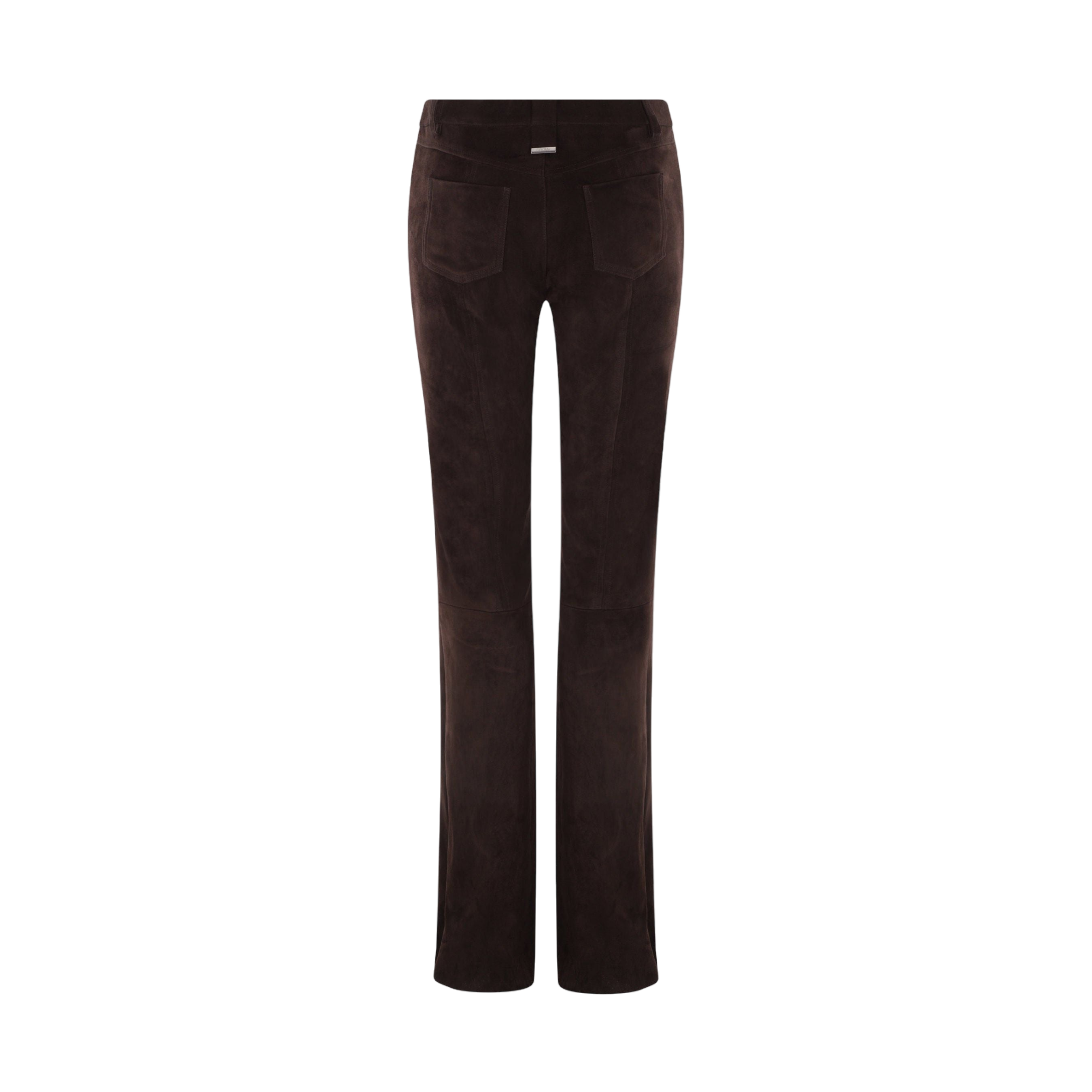 Suede Flared Pants-DROME-JOHN JULIA