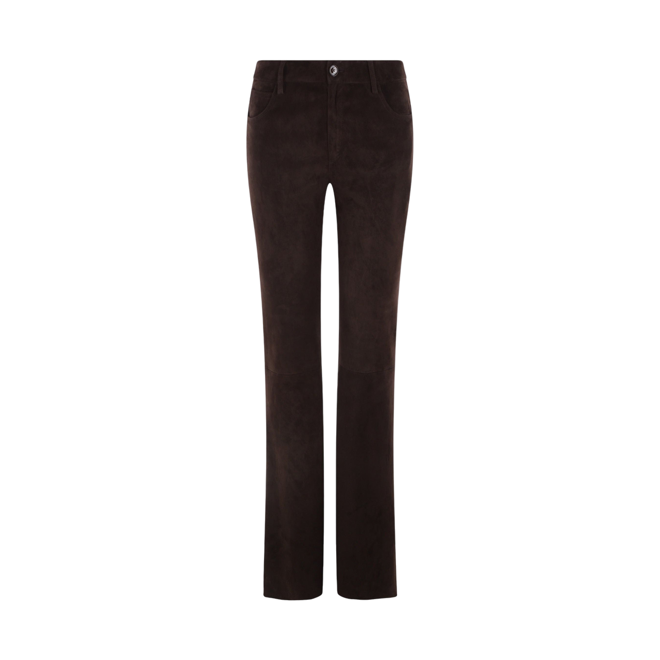 Suede Flared Pants-DROME-JOHN JULIA