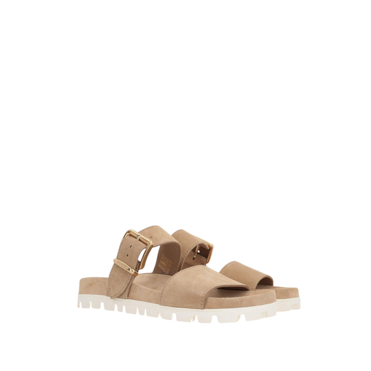 Suede Flat Sandals-MIU MIU-JOHN JULIA