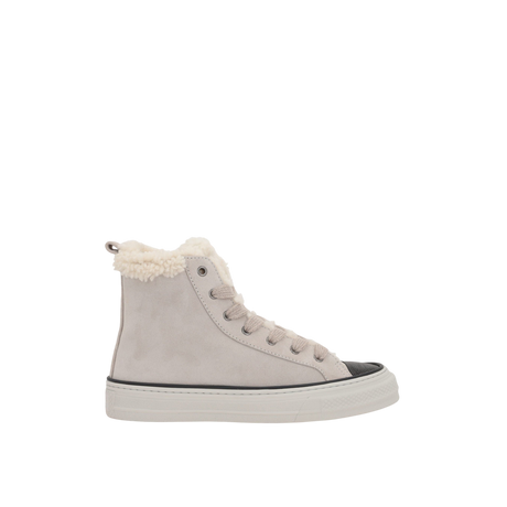 Suede High-Top Sneakers-BRUNELLO CUCINELLI-JOHN JULIA