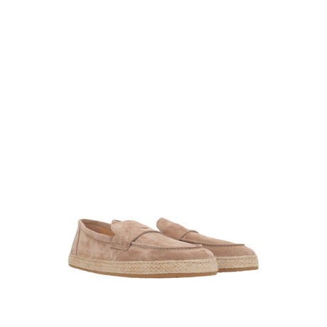 Suede Loafers-BRUNELLO CUCINELLI-JOHN JULIA