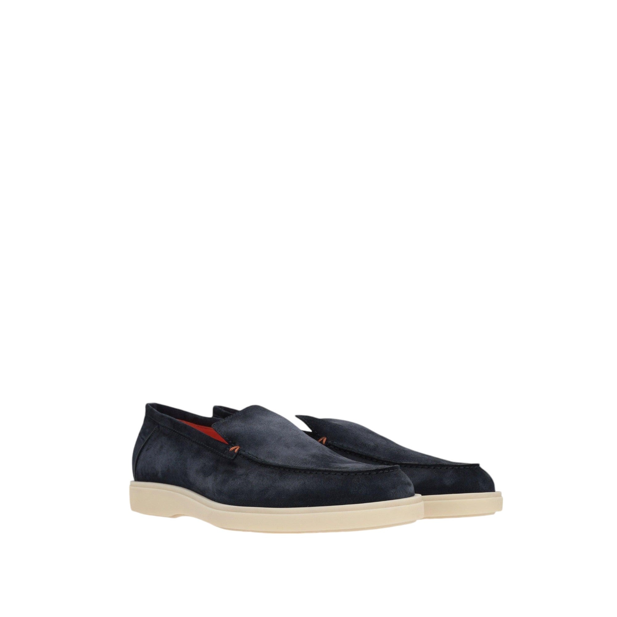 Suede Loafers-SANTONI-JOHN JULIA