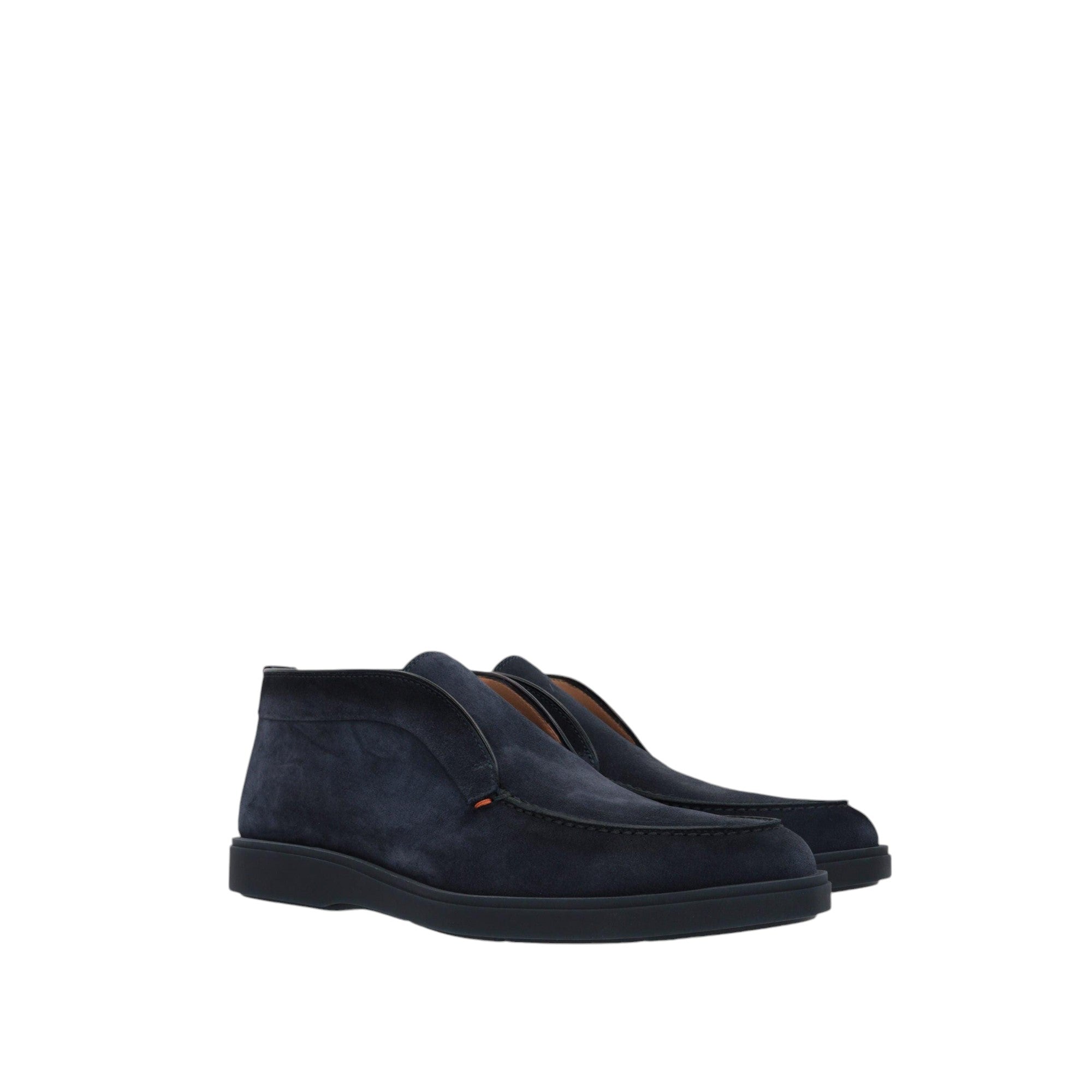 Suede Slip-on Ankle Boots-SANTONI-JOHN JULIA