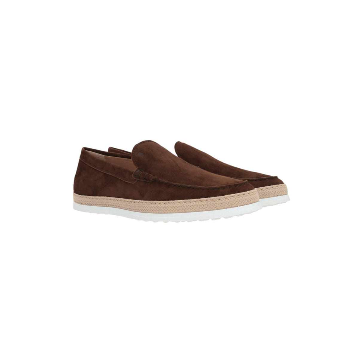 Suede Slip-on Loafers-TOD'S-JOHN JULIA