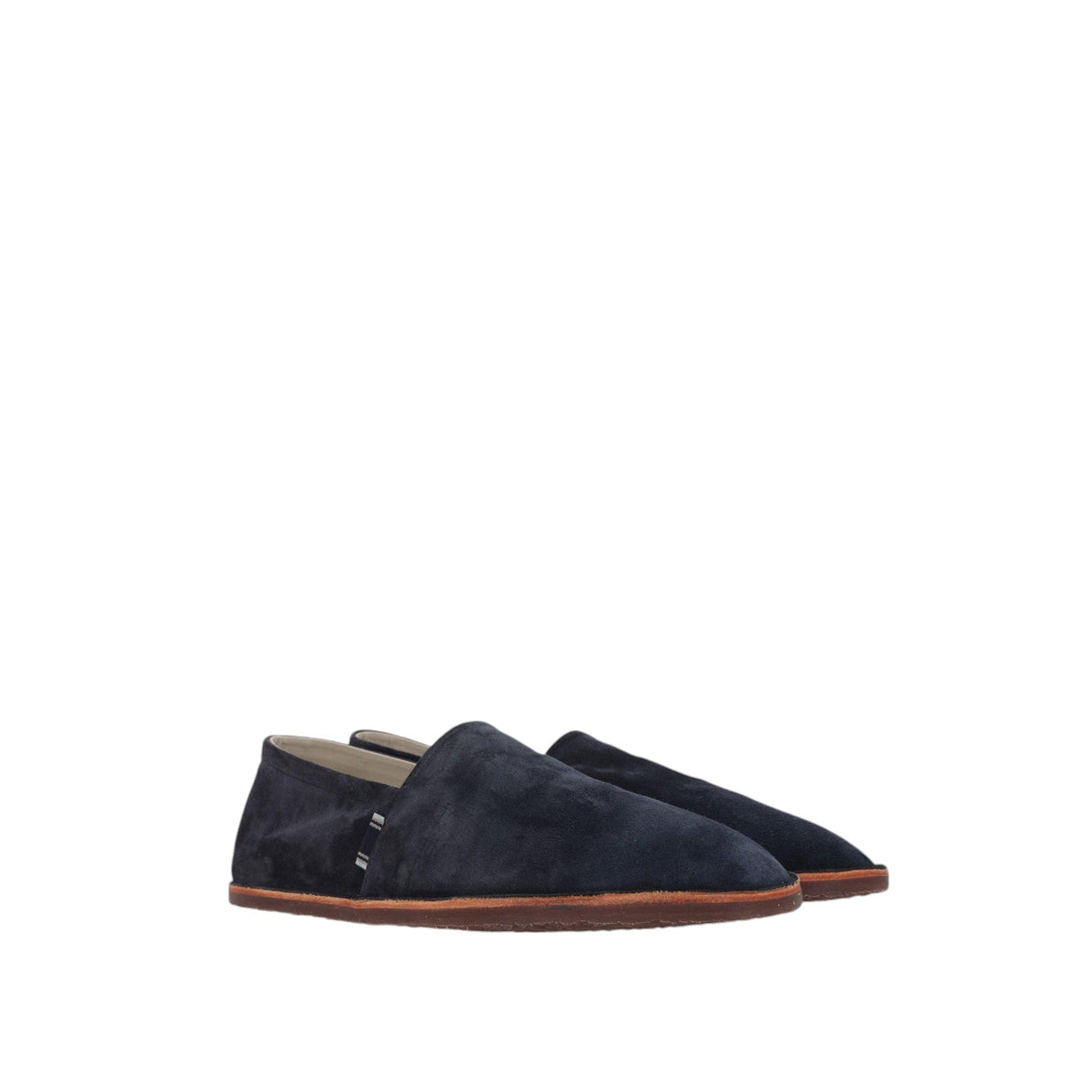 Suede Slippers-BRUNELLO CUCINELLI-JOHN JULIA