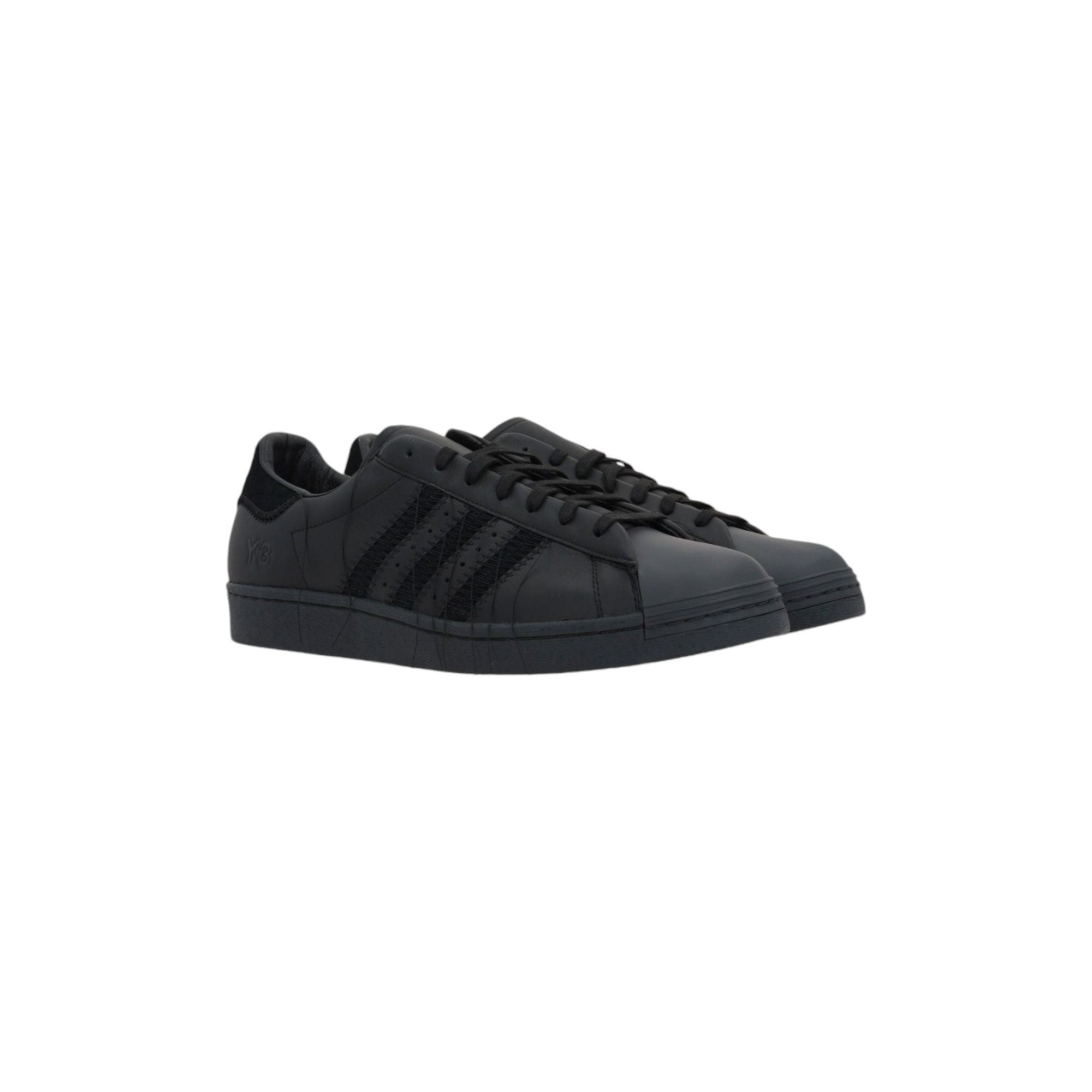 Superstar Smooth Leather Sneakers-Y-3-JOHN JULIA