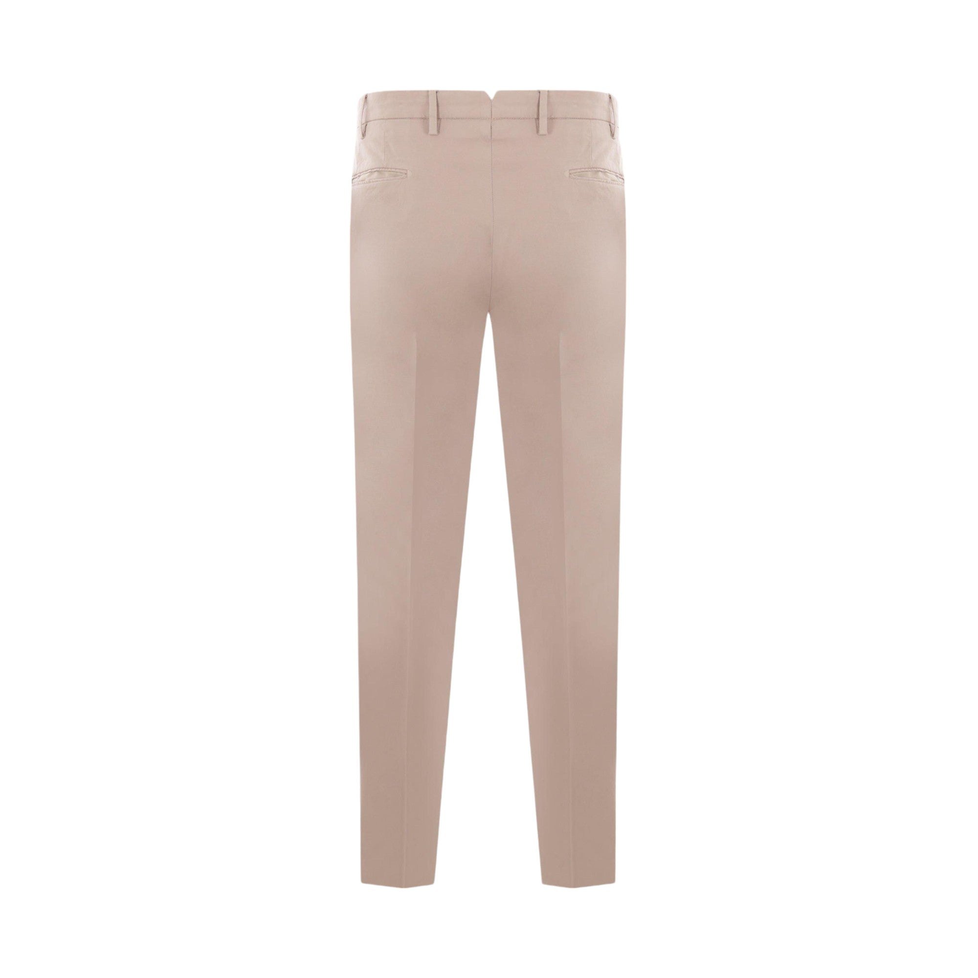 Sustainable Stretch Cotton Slim-fit Pants-INCOTEX-JOHN JULIA