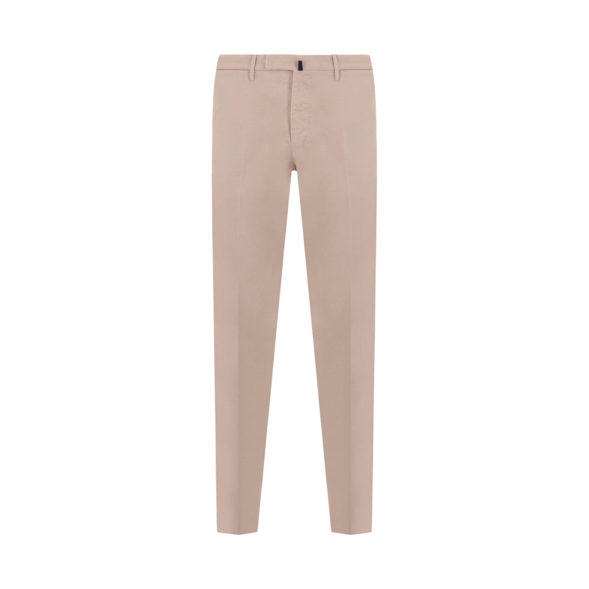 Sustainable Stretch Cotton Slim-fit Pants-INCOTEX-JOHN JULIA