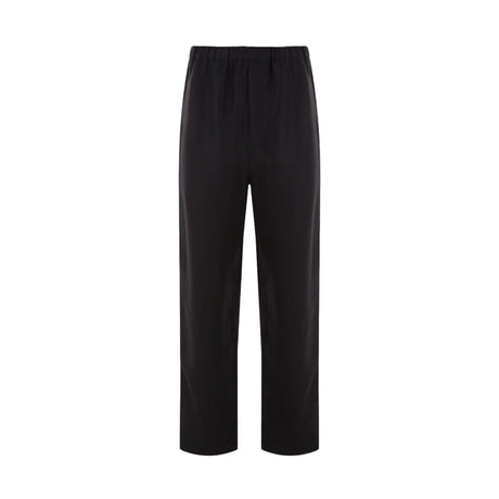 Sustainable Viscose Baggy-fit Pants-SAINT LAURENT-JOHN JULIA