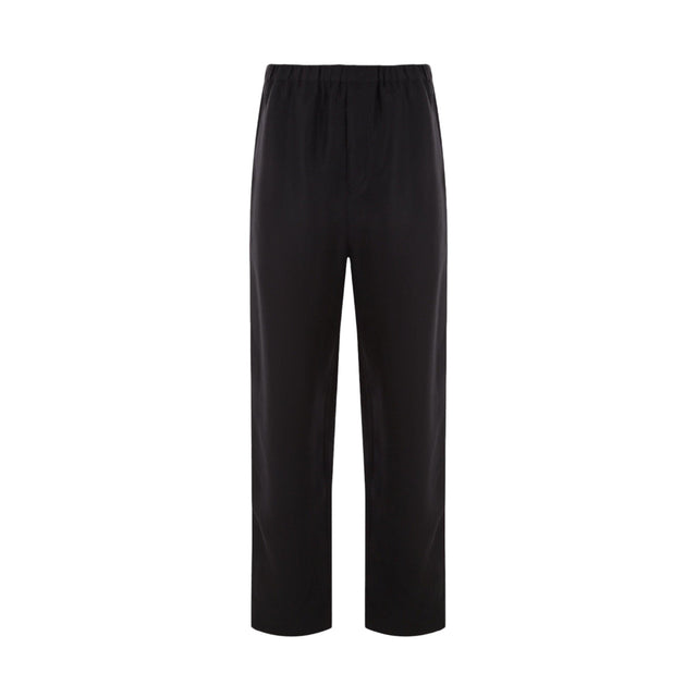 Sustainable Viscose Baggy-fit Pants-SAINT LAURENT-JOHN JULIA