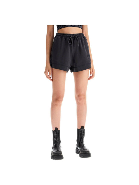 GANNI-Lightweight Organic Cotton Shorts-JOHN JULIA