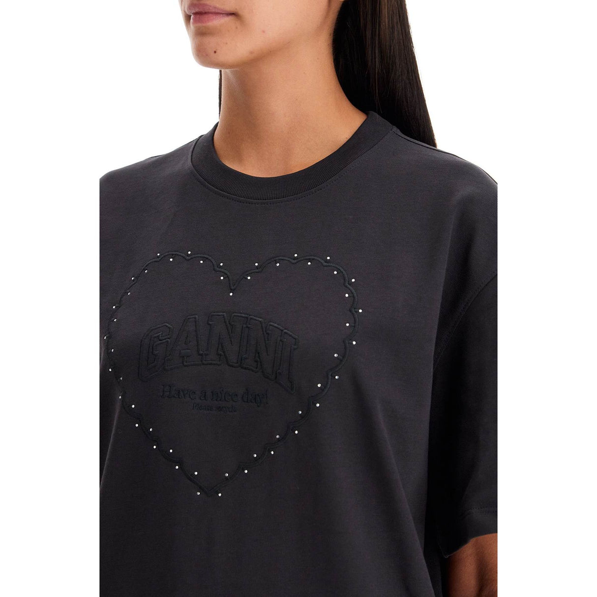 Embroidered Oversized T