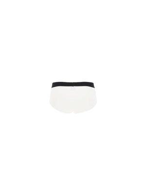 Logo Band Slip Briefs-Tom Ford-JOHN JULIA