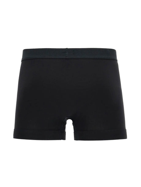 Cotton Bi-pack Boxer Briefs With Logo Band