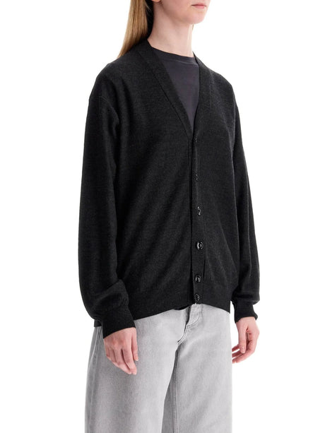 Convertible Side-Tie Wool Sweater-LEMAIRE-JOHN JULIA