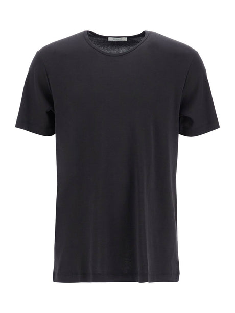 T-shirt With Wide Round Neck