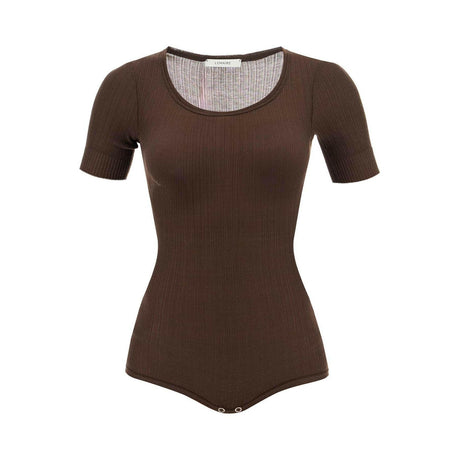 Short Sleeved Lightweight Knit Body.