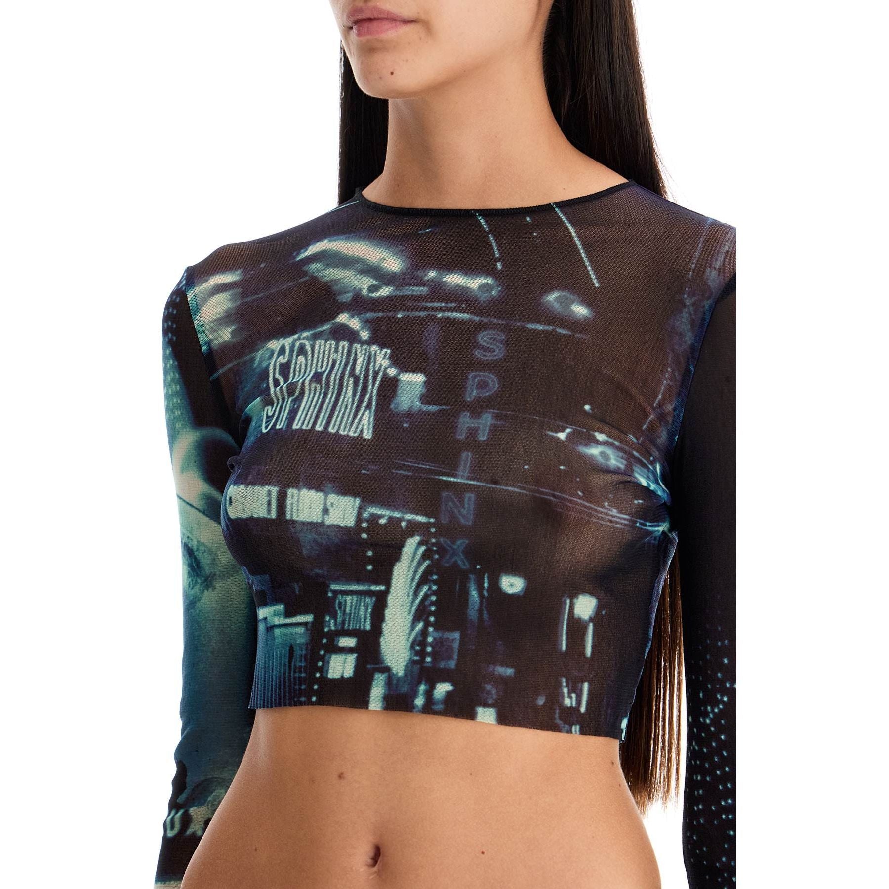 The Blue Pigalle Crop Top
