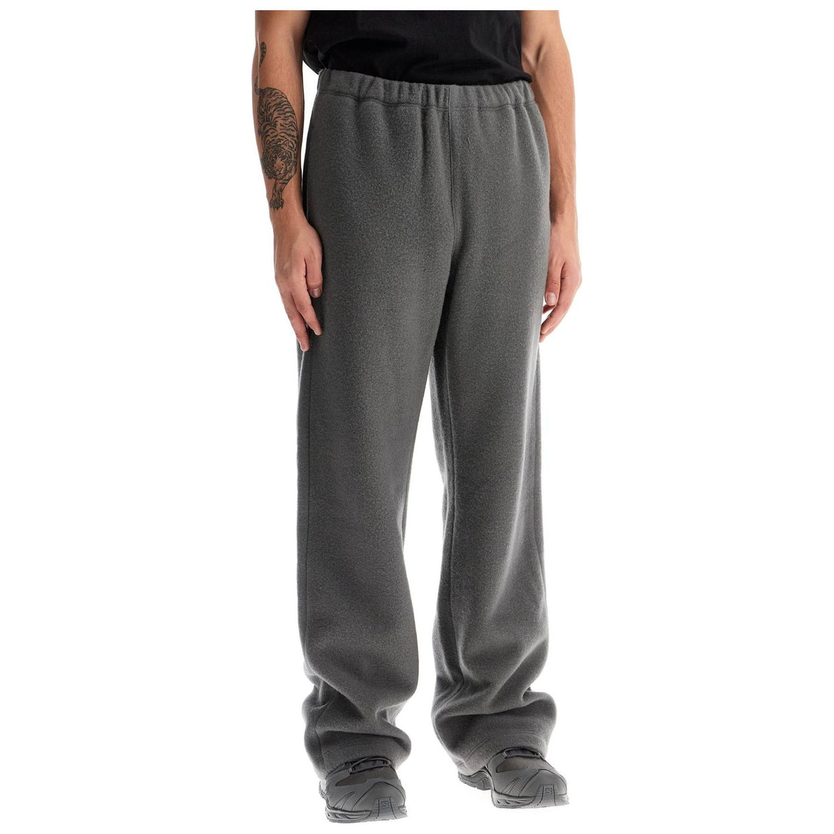 Wool Fleece Joggers For Warmth