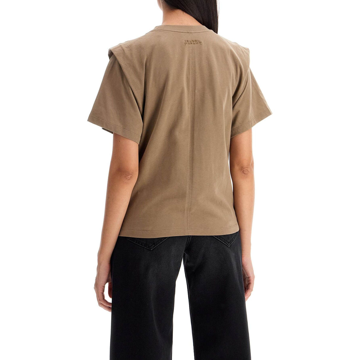 ISABEL MARANT-Zelitos Organic Cotton T Shirt -JOHN JULIA.