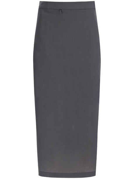 Zipper Detail Midi Skirt-Paloma Wool-JOHN JULIA