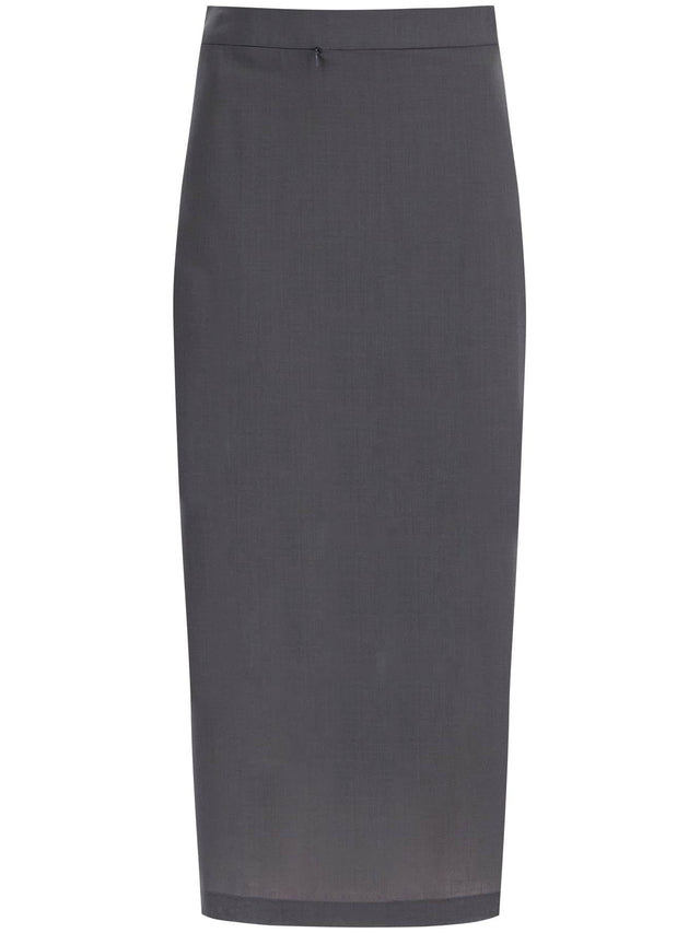 Zipper Detail Midi Skirt-Paloma Wool-JOHN JULIA