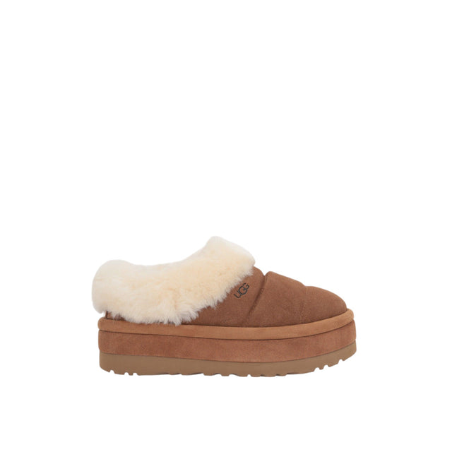 Tazzlita Quilted Suede Flatform Slippers-UGG-JOHN JULIA