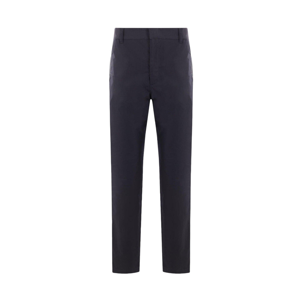 Technical Cotton Cigarette Trousers-FENDI-JOHN JULIA