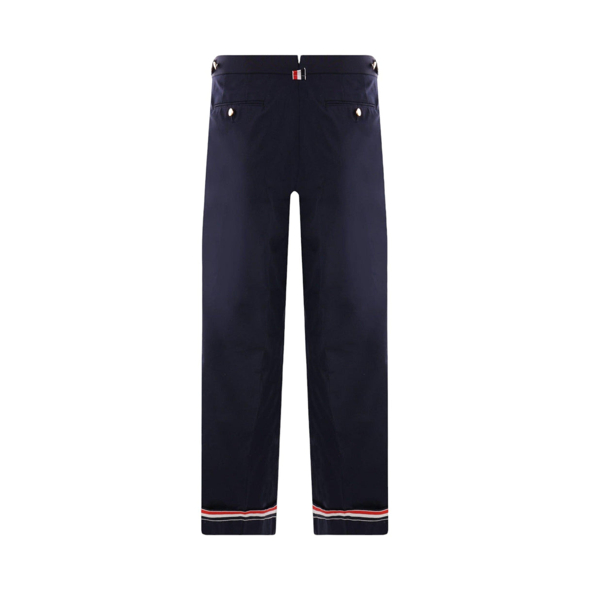 Technical Grain De Poudre Cropped Pants-THOM BROWNE-JOHN JULIA