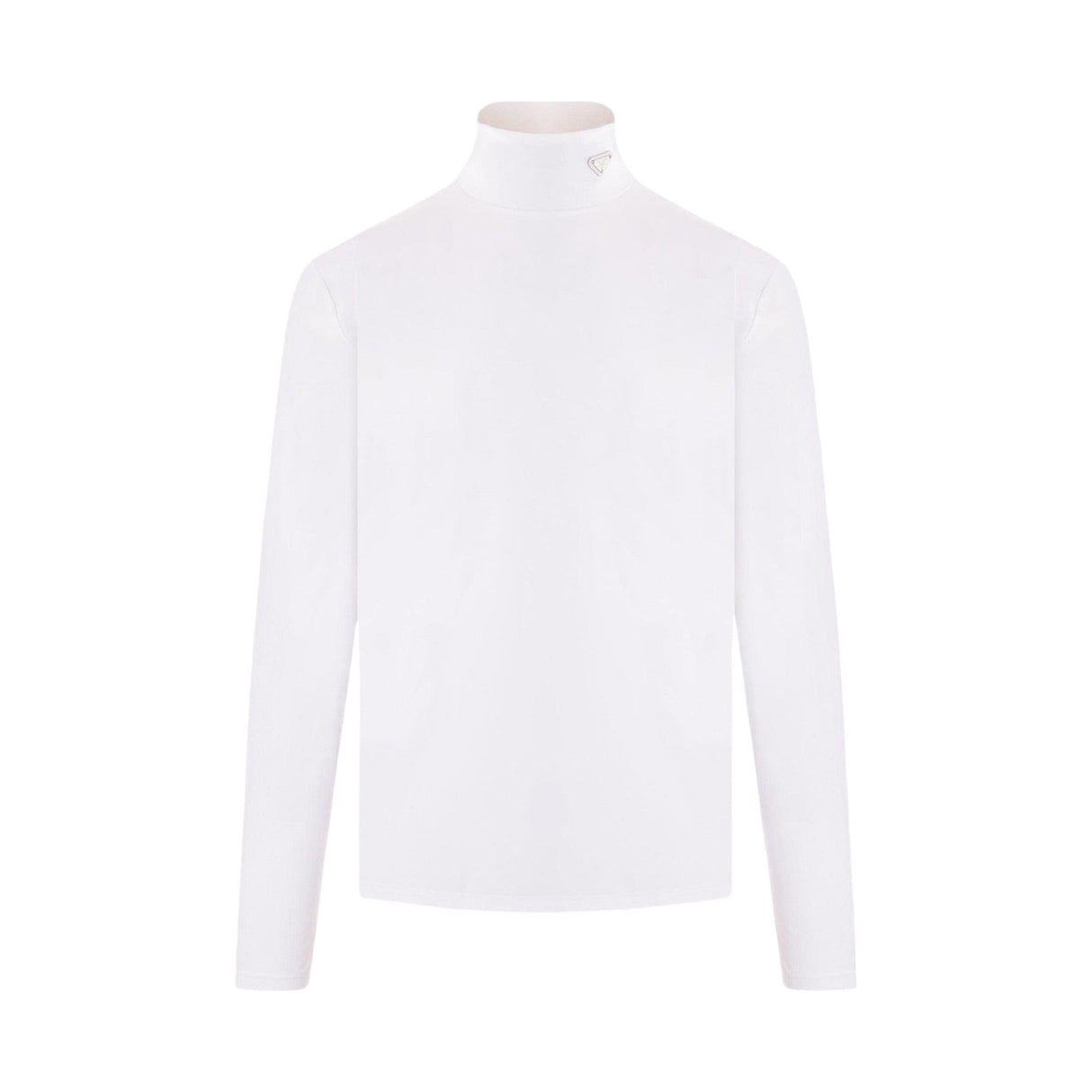 Technical Jersey Long-sleeved T-shirt-PRADA-JOHN JULIA