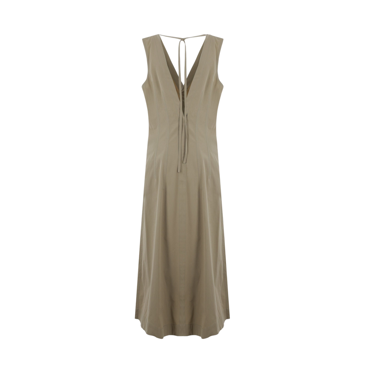 Technical Poplin Sleeveless Dress-BOTTEGA VENETA-JOHN JULIA