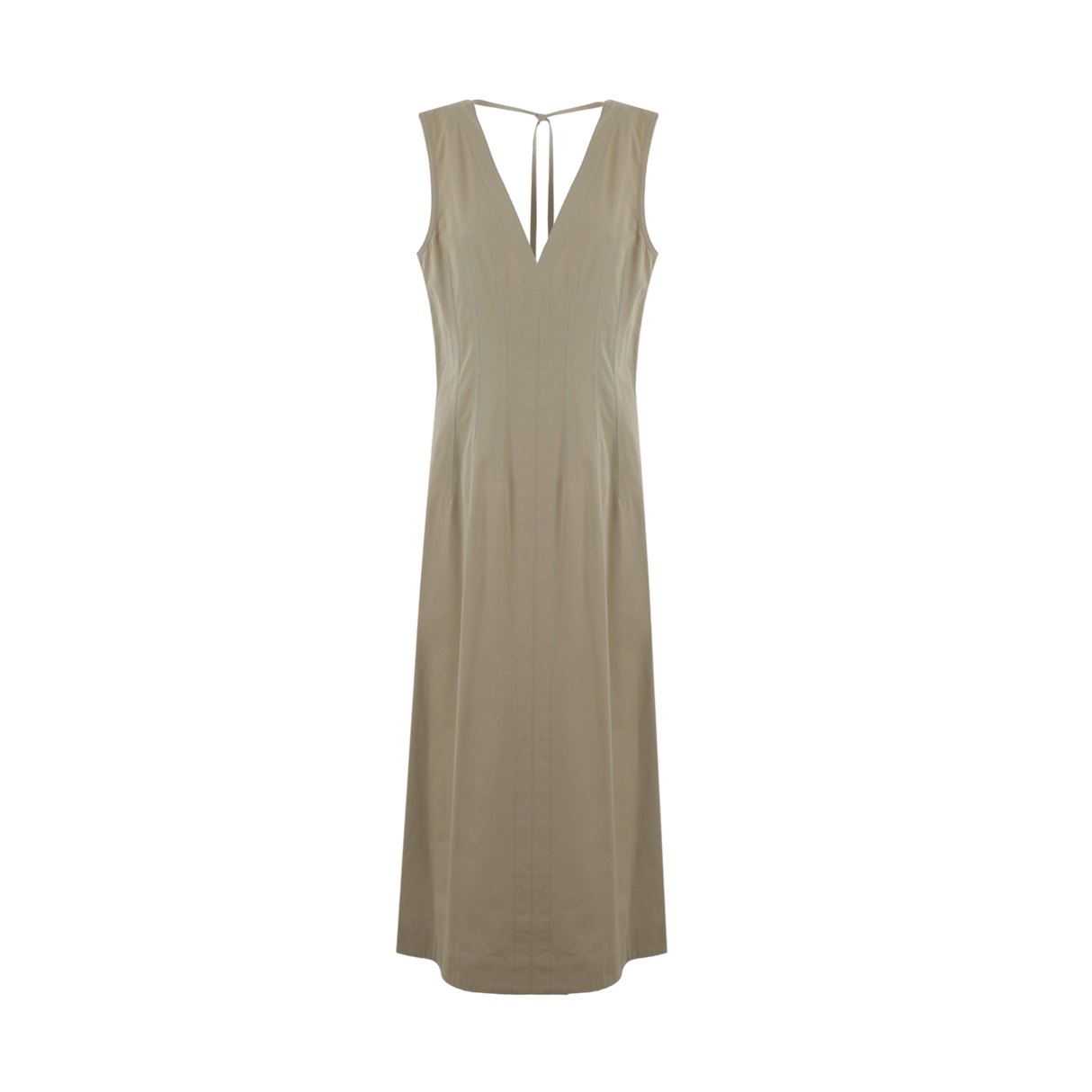 Technical Poplin Sleeveless Dress-BOTTEGA VENETA-JOHN JULIA