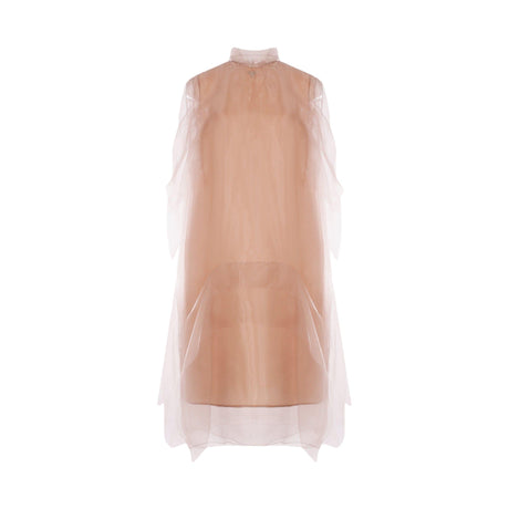 Technical Voile Dress-PRADA-JOHN JULIA