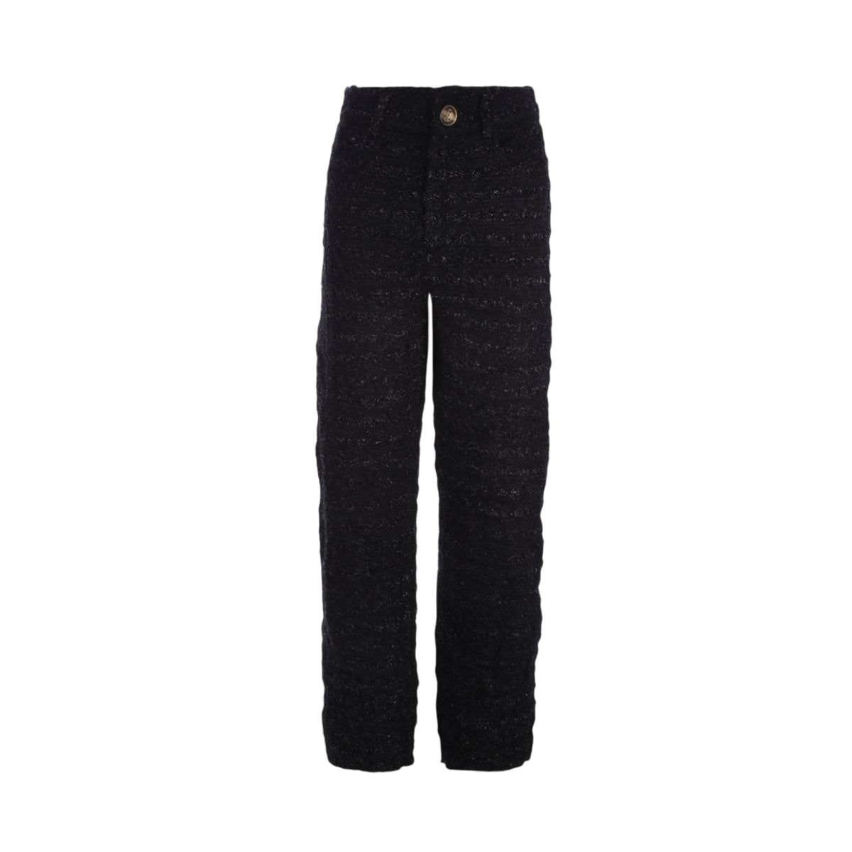 Textured Tweed Baggy Pants-BALENCIAGA-JOHN JULIA