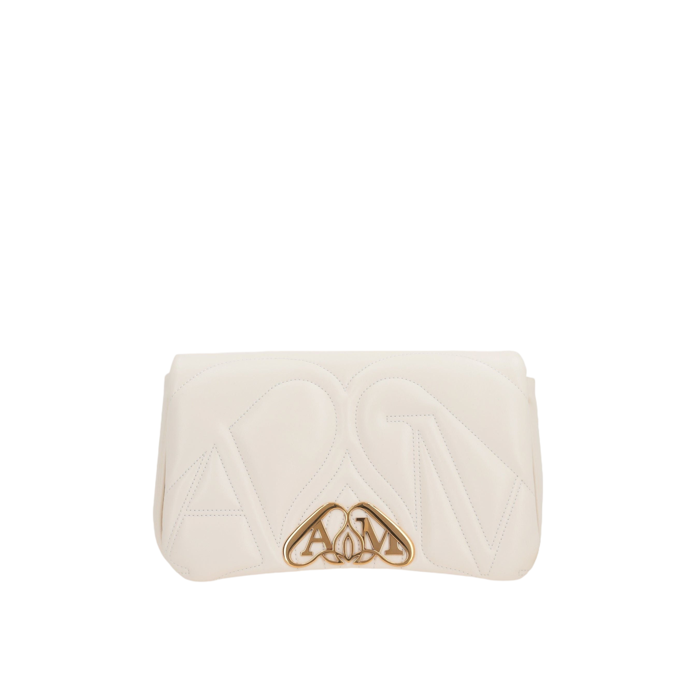 The Seal Small Quilted Nappa Shoulder Bag-ALEXANDER MCQUEEN-JOHN JULIA