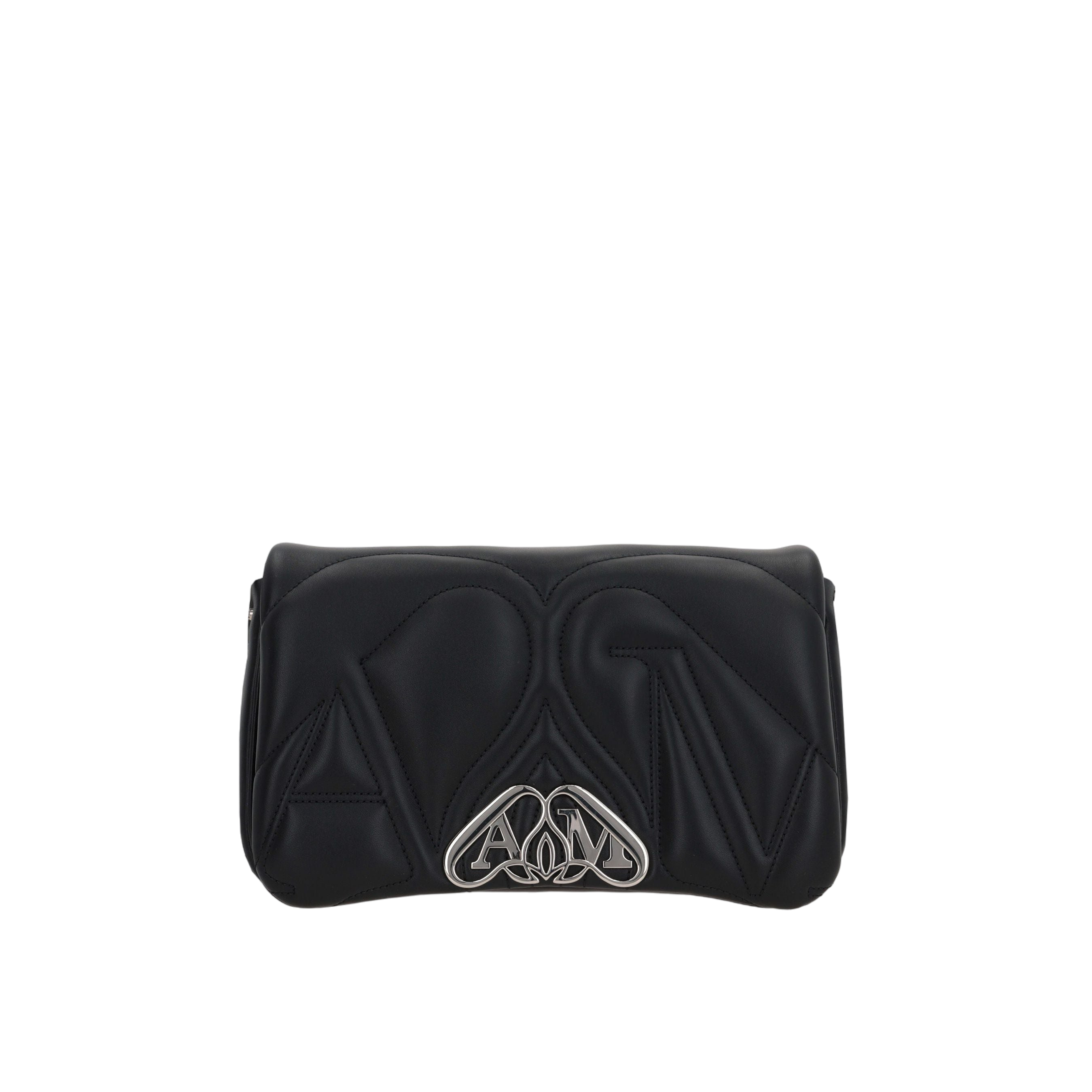 The Seal Small Quilted Nappa Shoulder Bag-ALEXANDER MCQUEEN-JOHN JULIA