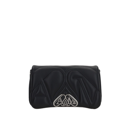 The Seal Small Quilted Nappa Shoulder Bag-ALEXANDER MCQUEEN-JOHN JULIA