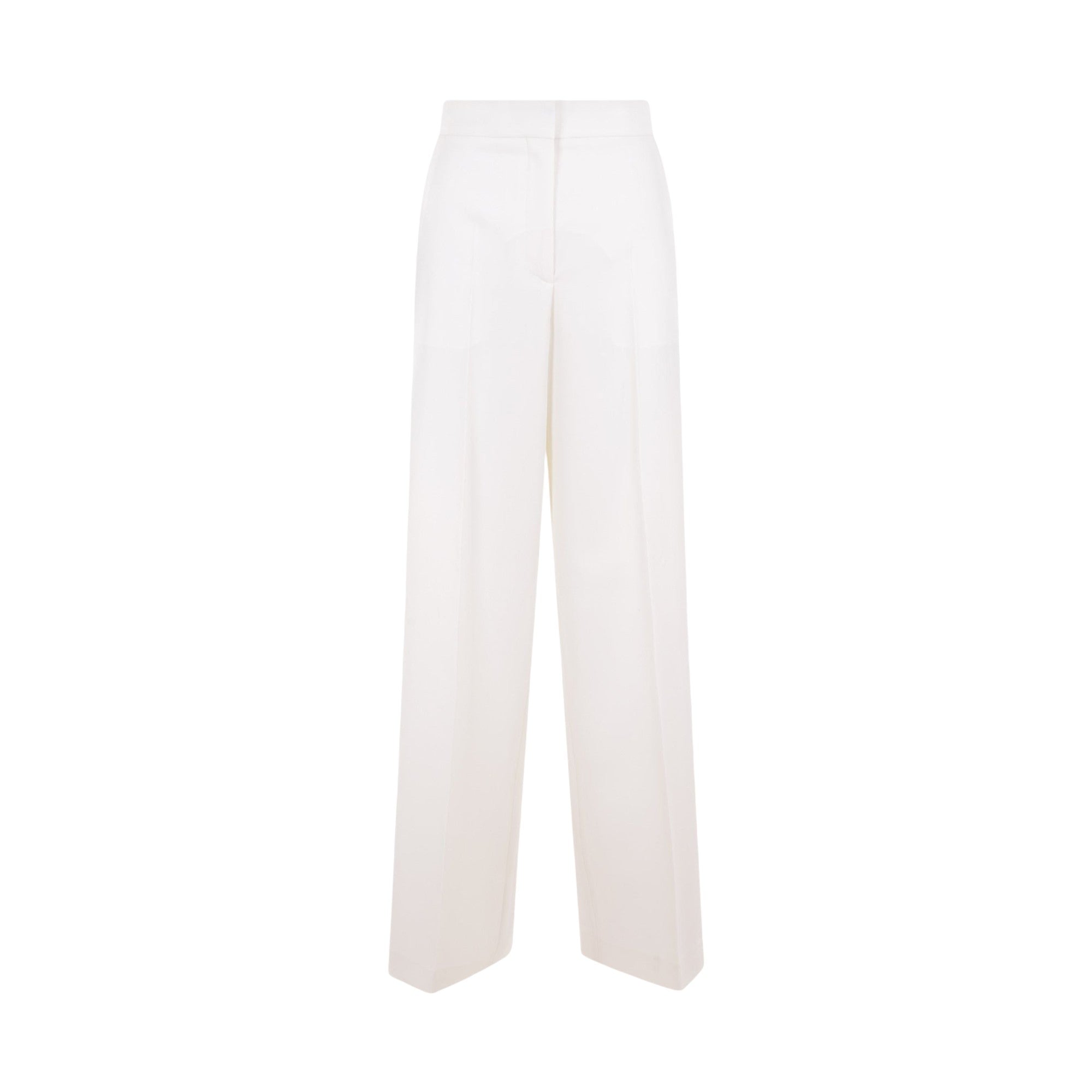 The Steward Wool Wide-leg Pants-REV-JOHN JULIA