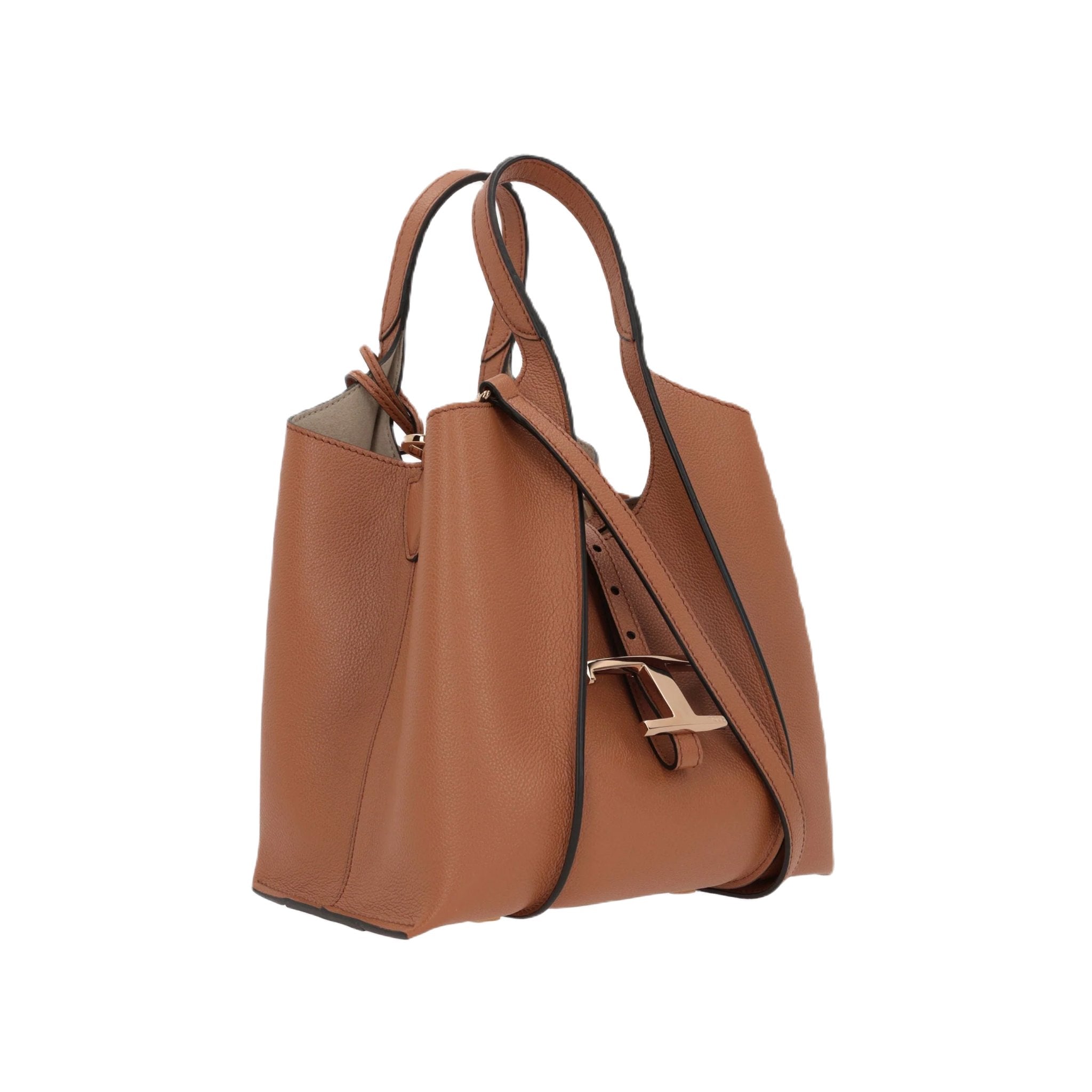 Timeless Leather Mini Handbag-TOD'S-JOHN JULIA