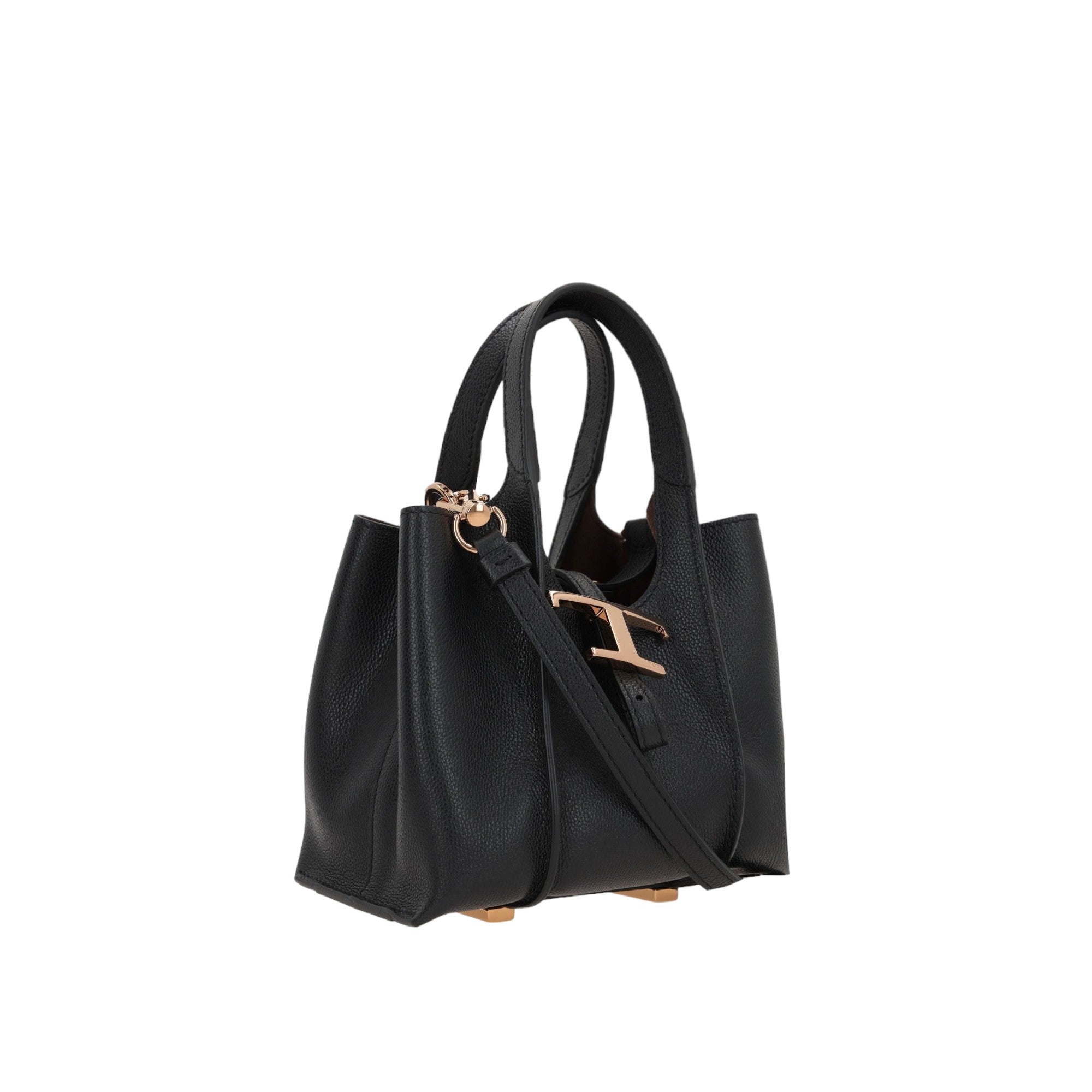 Timeless Micro Grainy Leather Handbag-TOD'S-JOHN JULIA