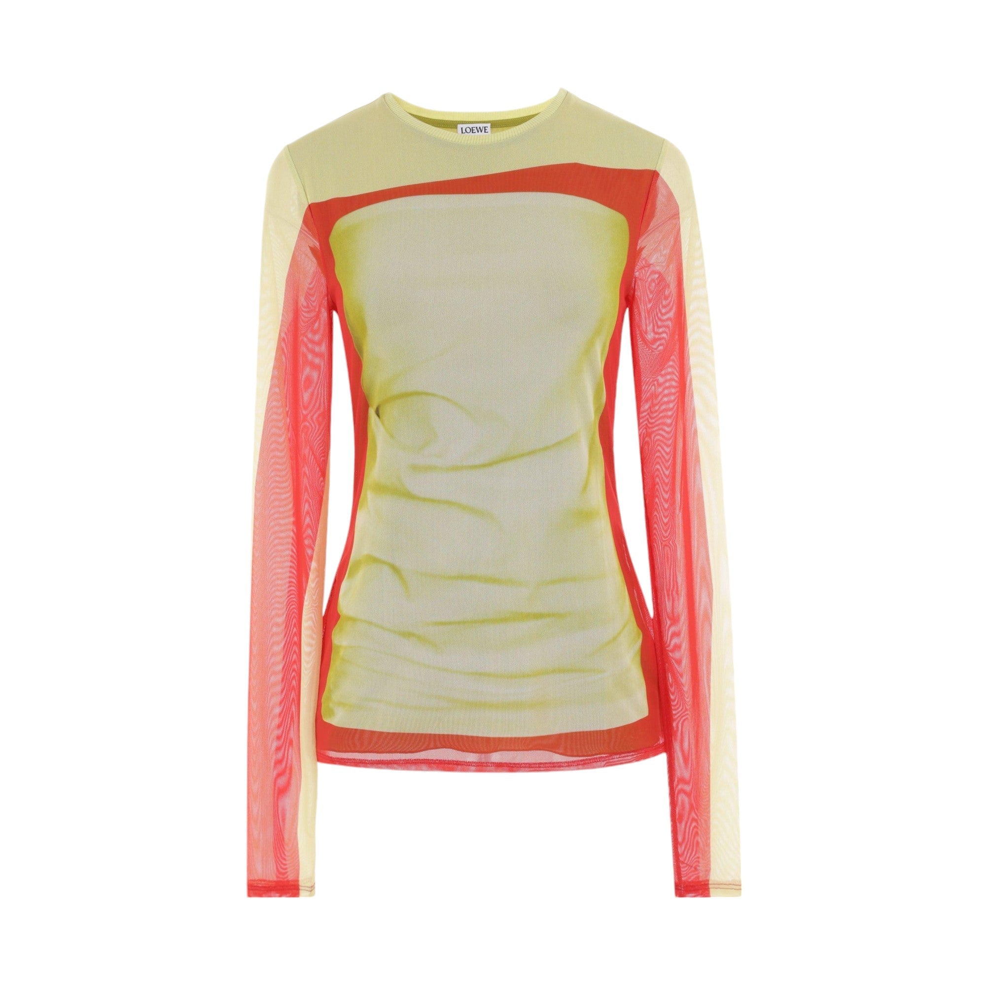 Trompe Loeil Mesh Top-LOEWE-JOHN JULIA