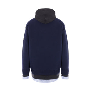 Trompe-l'oeil Layered Hoodie-BALENCIAGA-JOHN JULIA