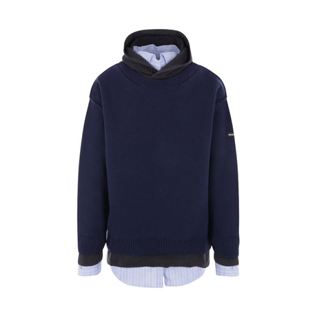 Trompe-l'oeil Layered Hoodie-BALENCIAGA-JOHN JULIA