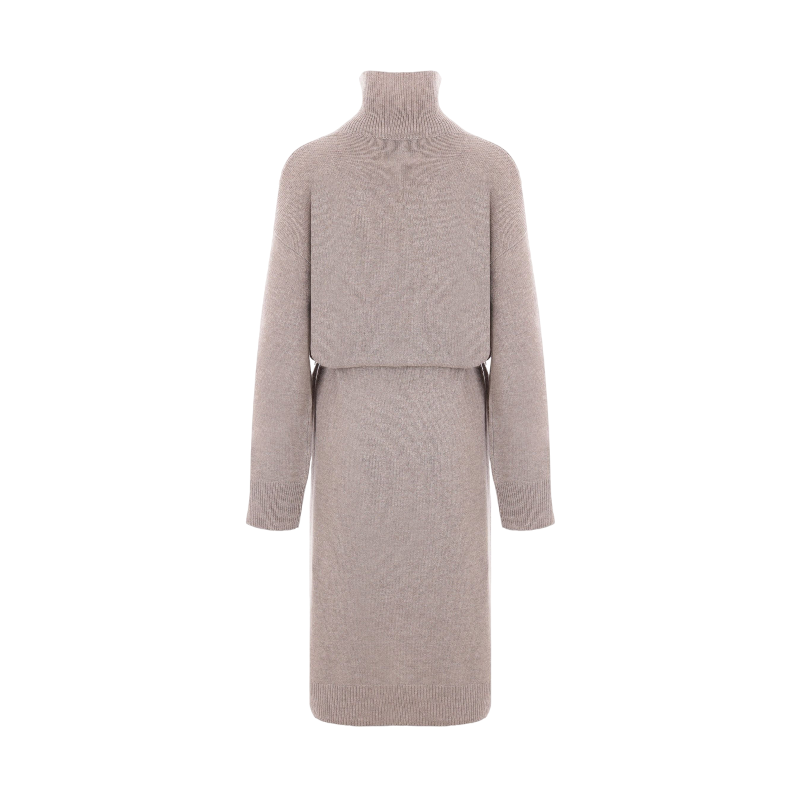 Tsalgar Cashmere Oversize Dress-LE KASHA-JOHN JULIA