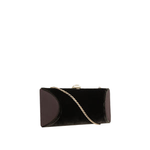 Tube Plus Velvet Satin Clutch-RODO-JOHN JULIA