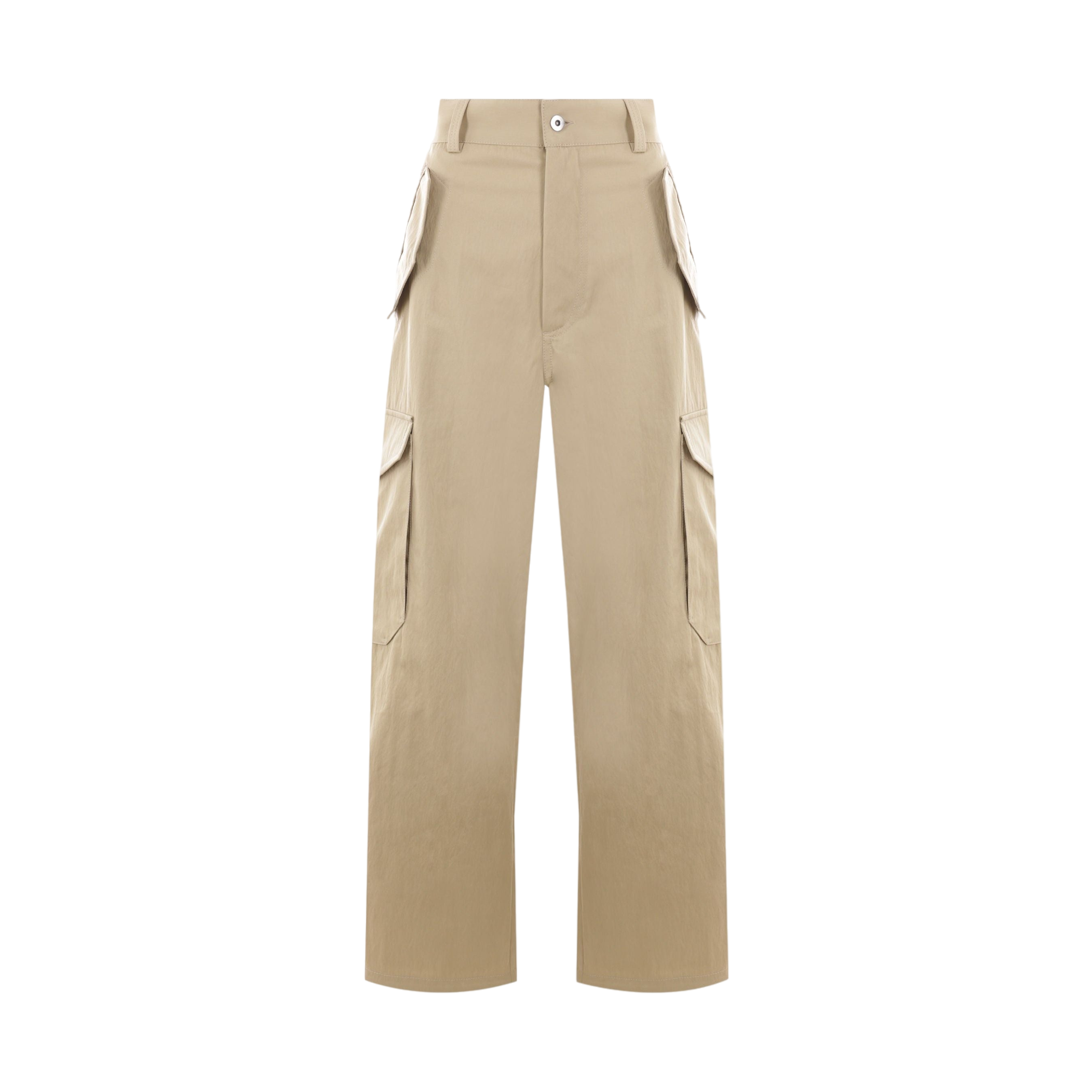 Twill Cargo Pants-BOTTEGA VENETA-JOHN JULIA