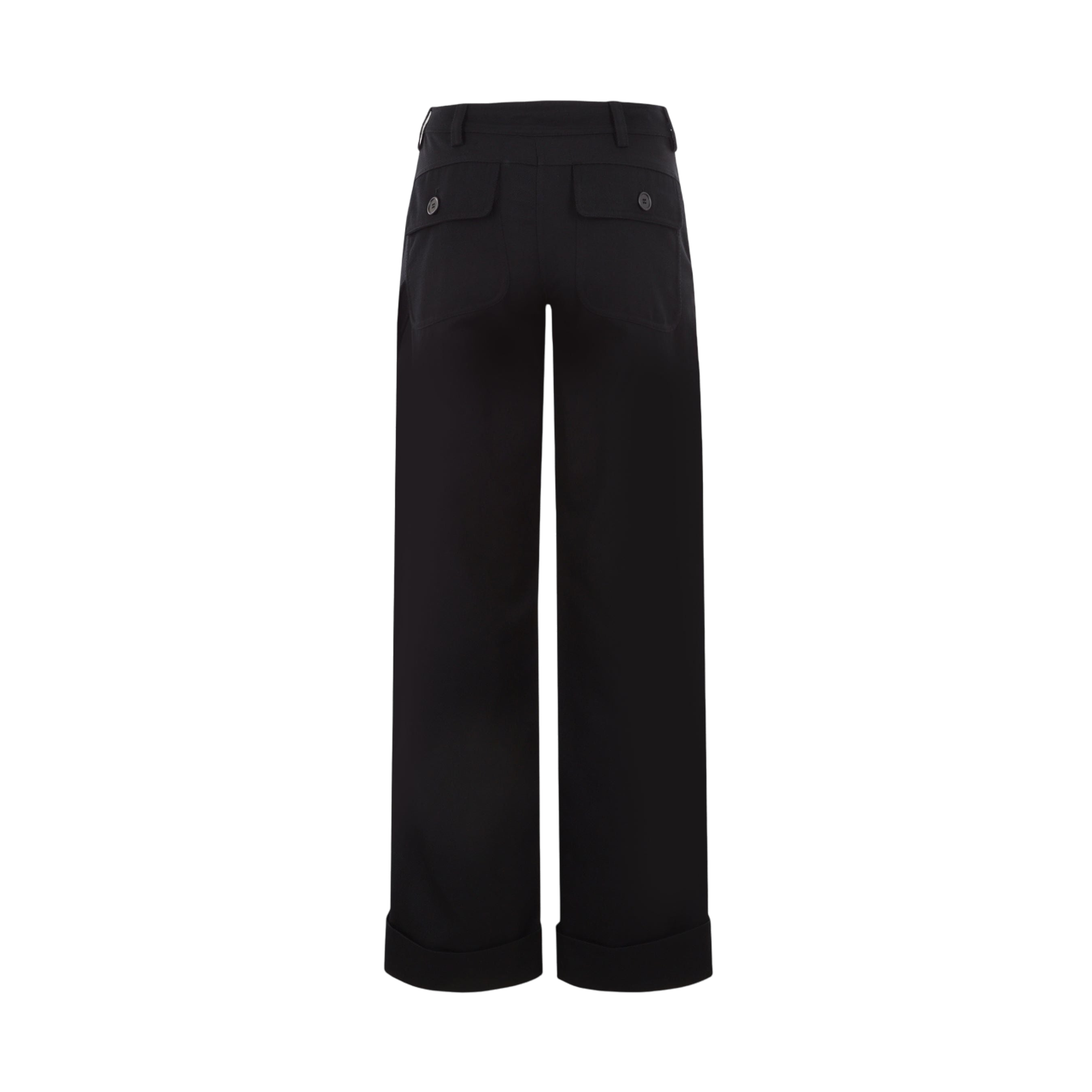 Twill Wide-leg Workwear Pants-SIMONE ROCHA-JOHN JULIA